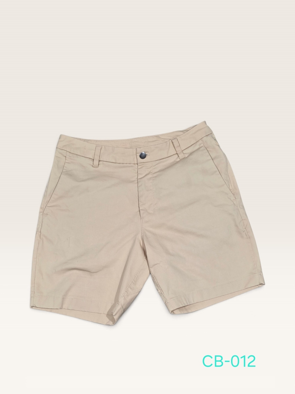 Lululemon Commission Shorts Men's Size 30 Khaki Beige Classic Fit 9” Inseam
